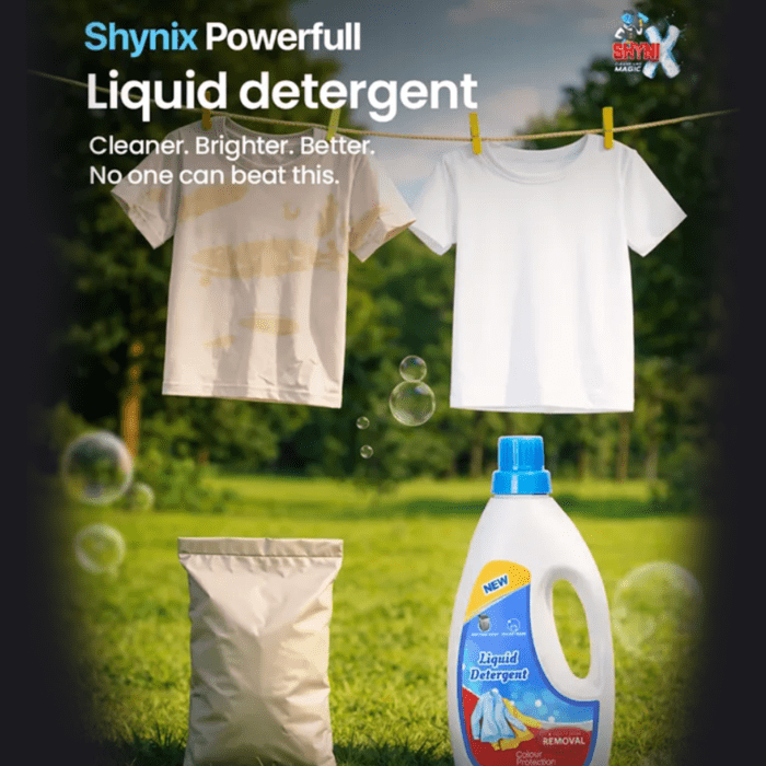 Liquid Detergent (Top Load) – 1 Liter