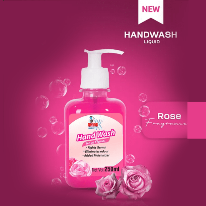 Hand Wash Rose Flavor – 250 ML (2+2 Special Combo Offer)