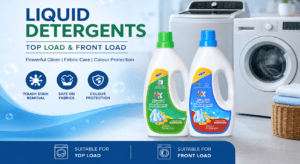 Read more about the article Liquid Detergents for Top Load & Front Load Washing Machines, A Complete Guide.