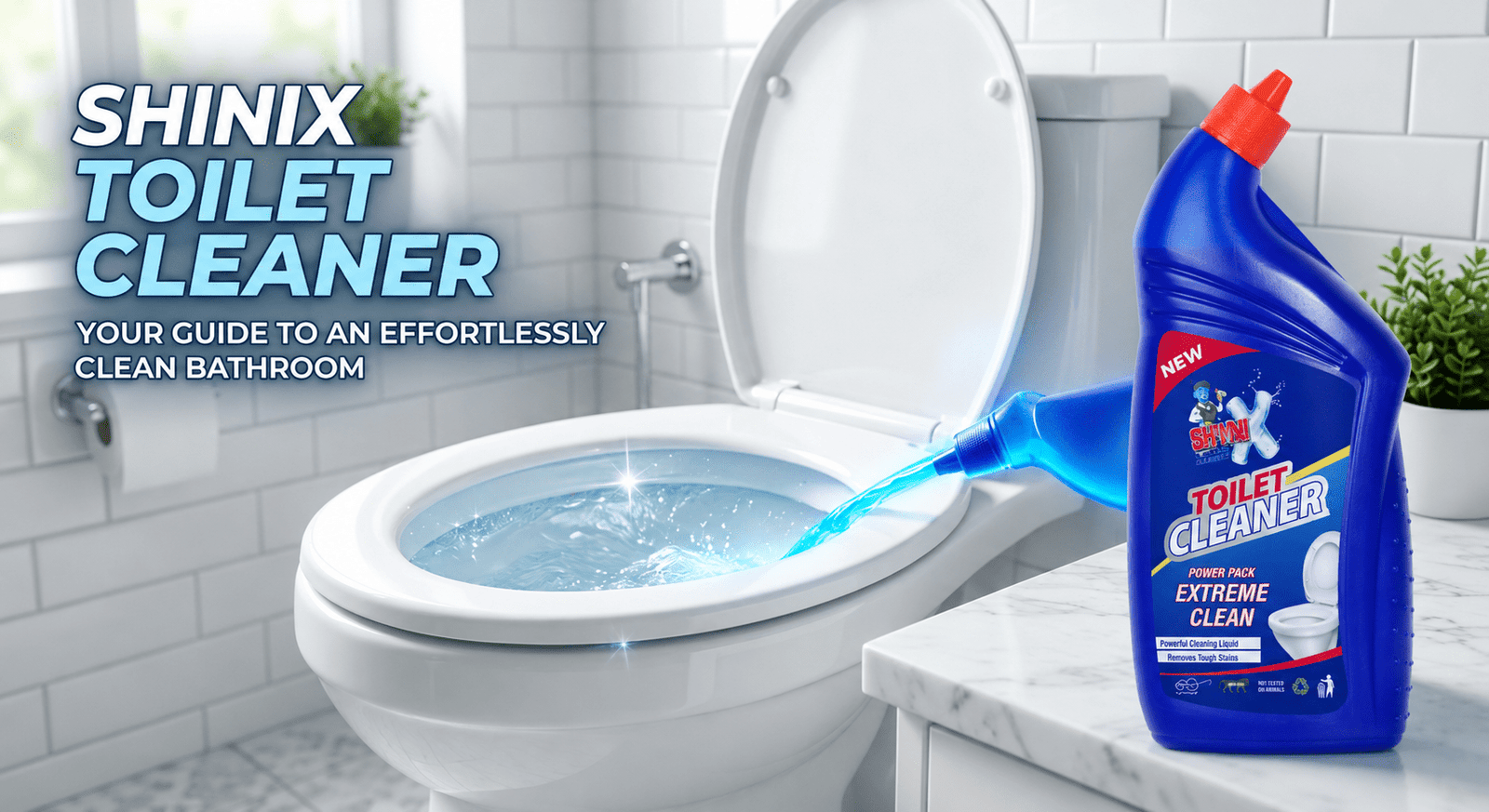 The Ultimate Guide to an Effortlessly Clean Bathroom. Why ShiniX Toilet Cleaner is a Game-Changer?