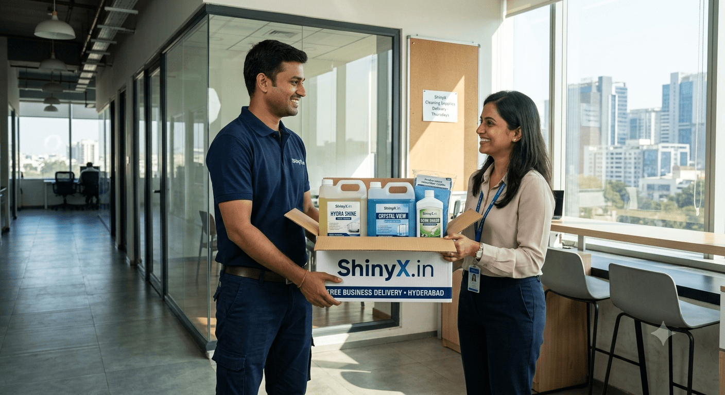 Top-Quality House & Commercial Cleaning Products in Hyderabad (With Free Doorstep Delivery)